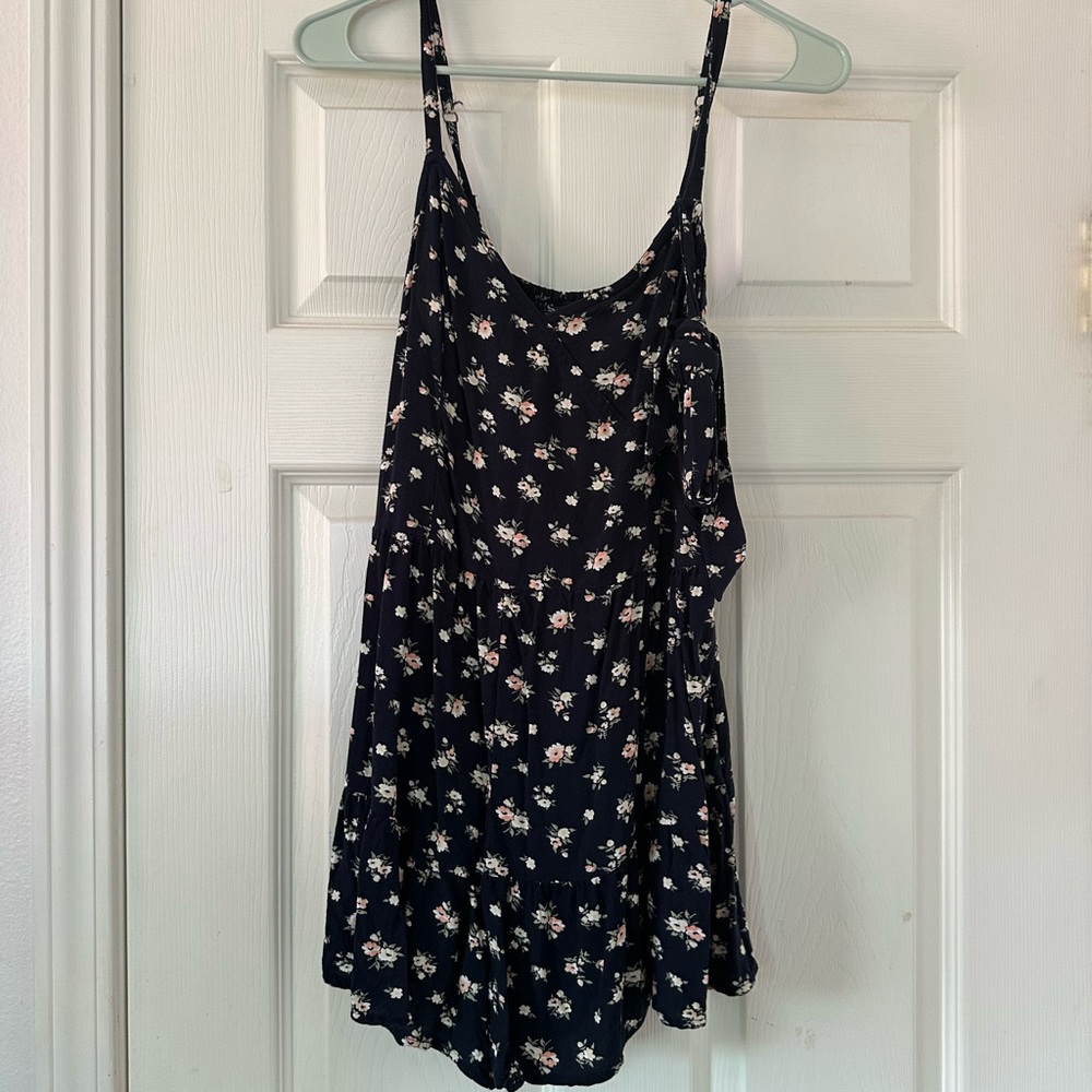 Floral Print Sleeveless Dress